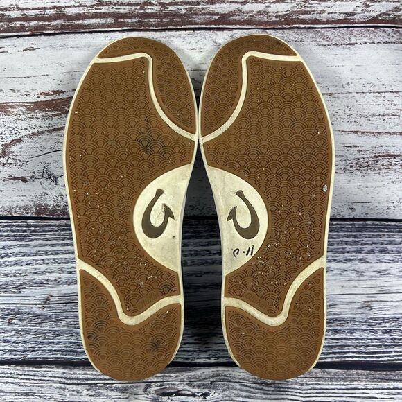 Olukai Lae’ahi Blue Depth Breathable Slip On Loafers Men’s Size 9.5 - Picture 7 of 8